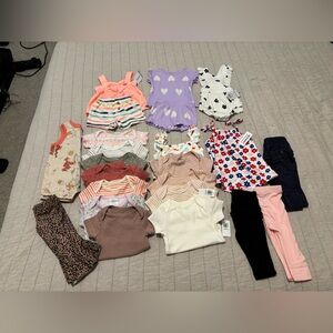 Baby Girl 0-3M 23 Piece Bundle